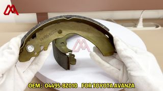 04495BZ010 04495-BZ010 Toyota용 브레이크 슈즈