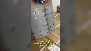 1-47170324-0 앞 브레이크 신발 1471703240 ISUZU CXZ에 적합