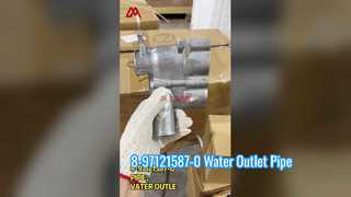 ISUZU NKR NPR 8-97121587-0 8971215870에 적합한 물 배출 파이프