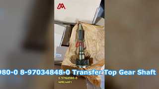 8971689800 8970348480 8-97168980-0 8-97034848-0 ISUZU 4BE1 NKR에 적합한 트랜스퍼 탑 기어 샤프트