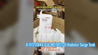 8-97210844-0 8-98178177-0 라디에이터 서지 탱크 8972108440 8981781770 ISUZU NKR NPR 4HE1에 적합