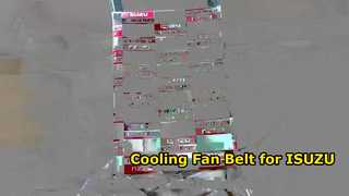 5-87610061-0 8-94479101-0 5876100610 8944791010 ISUZU 4JA1 TFR TFS D-MAX 용 냉각 팬 벨트