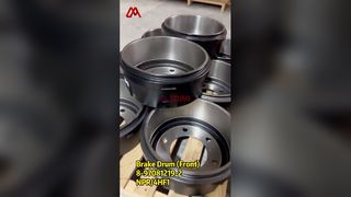 8-97081219-0 후방 브레이크 드럼 8970812190 ISUZU NPR 4HF1 4HK1에 적합