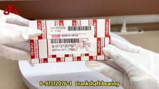 8-97372076-1 ISUZU ELF 4HK1T 4HG1 4HF1용 표준 크랭크축 메탈 세트 8973720761