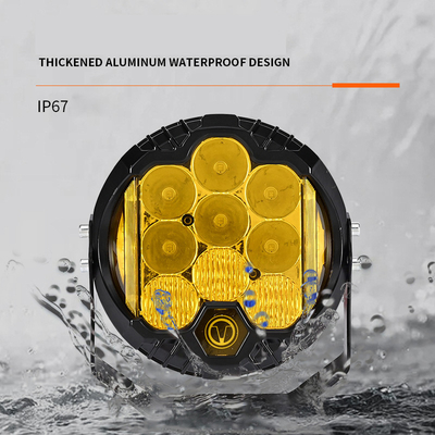 Masters 5 inch Three-sided Illumination Light XM-5IN-R-09P-001 30W 4500LM H4 Led Working Light
