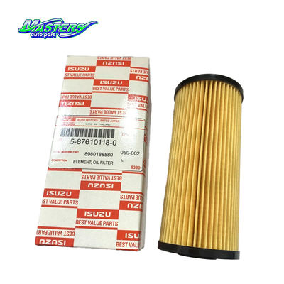 주문 ISUZU BVP 오일 필터 요소 5876101180 8980188580 online manufacture