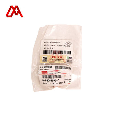 8-98065992-0 8980659920 Leak Off Pipe Joint Bolt Gasket for ISUZU 4HK1 6UZ1 VC46 CVZ CXZ CYZ 
