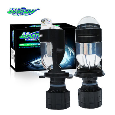 마스터스 A10 96W 9600LM 6500K 3570 칩 2차원 LED 프로젝터 미니 렌즈