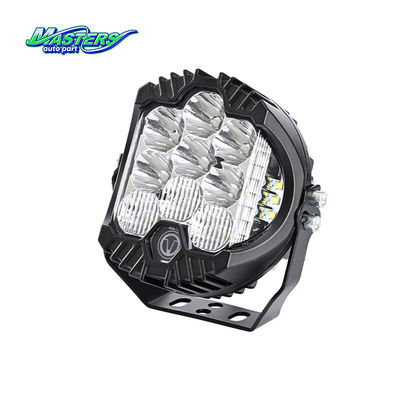 마스터스 7 인치 3 면 조명 빛 XM-7IN-R-09P-001 46W 4800LM H4 LED 작업 빛